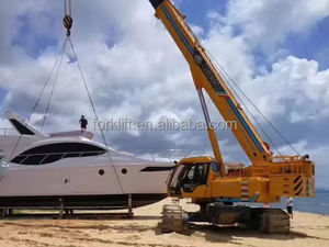 Vente chaude XGC55T 55 tonnes grue sur chenilles poids de levage maximal 55t 41m flèche principale + 16m flèche fixe - Product Image 3