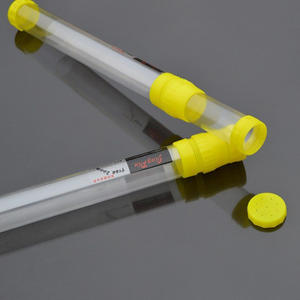 Flotteur de rivière transparent en plastique rond de 43 mm de diamètre, 40-70 cm, pour équipement de pêche en rivière - Product Image 3