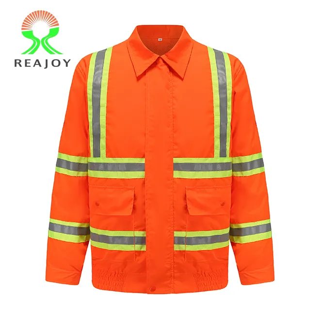 Fabrika doğrudan Hi vis inşaat yüksek kalite güvenlik giysisi ceket erkekler kadınlar yaz hayranları ile soğutma logosu özelleştirilmiş