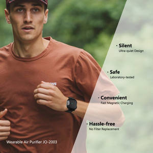 Penjernih Udara Portabel 2-in-1 Mini untuk Pergelangan Tangan, Dapat Diisi Ulang, Kalung Penjernih Udara Pribadi - Product Image 5