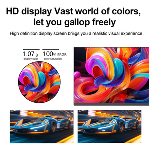 Moniteur de jeu PC <span class=keywords><strong>4K</strong></span> ultra-large incurvé 144-240Hz de 24, 27, 34 pouces pour <span class=keywords><strong>ordinateur</strong></span> de bureau – Vente en gros directe usine - Product Image 3