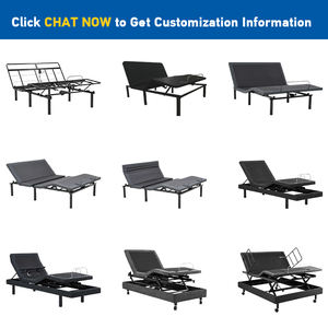 Cheap Price Single motor metal electrically adjustable bed frame with upward adjustable metal head frame - Product Image 6