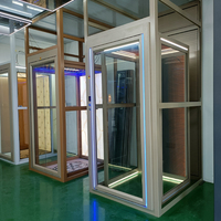 Facile à utiliser ascenseur de porte d'ascenseur fabricant de porte en verre ascenseur manuel d'ascenseur personnalisé prix de porte automatique