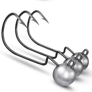 5 unids/lote anzuelos Ball Jighead 3,5G-10g anzuelos <span class=keywords><strong>de</strong></span> pesca <span class=keywords><strong>de</strong></span> carbono Jigging anzuelos <span class=keywords><strong>de</strong></span> púas Ned Rig anzuelos <span class=keywords><strong>aparejos</strong></span> <span class=keywords><strong>de</strong></span> pesca - Product Image 4