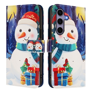 Merry Xmas Santa clause Ví da trường hợp đối với Samsung Galaxy S25 FE cạnh S23 siêu <span class=keywords><strong>S4</strong></span> cộng với A07 A17 A16 A26 A36 A56 lật Bìa - Product Image 6