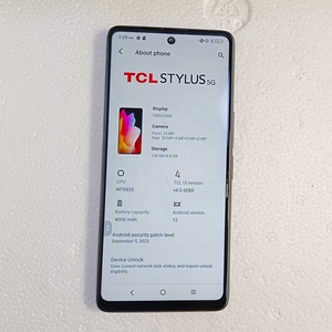 Giá thấp tân trang Mobilephone thứ hai tay mở khóa <span class=keywords><strong>Android</strong></span> điện thoại thông minh, thứ hai tay tám lõi <span class=keywords><strong>Android</strong></span> 12 TCL Stylus t779w - Product Image 6