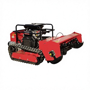 Desbrozadora con Control Remoto - Cortadora de Césped con Ancho de Corte de 1200 mm, Cortadora de Césped con Orugas Motorizadas para Pendientes Pronunciadas y Terrenos Difíciles - Product Image 5