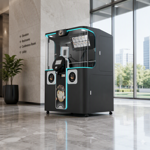 เครื่องชงกาแฟอัตโนมัติ LE Robot Coffee Barista สำหรับธุรกิจ  พร้อมระบบบดกาแฟสดใหม่ ได้รับมาตรฐาน ISO9001 ความจุ 150-200 ถ้วย - Product Image 1