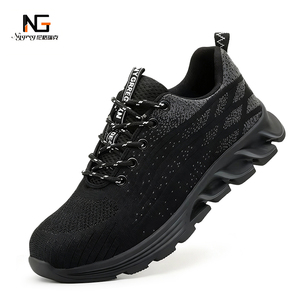 <span class=keywords><strong>Scarpe</strong></span> <span class=keywords><strong>Antinfortunistiche</strong></span> Basse Unisex con Suola Antiurto, <span class=keywords><strong>Comode</strong></span> con Superficie Intrecciata in Materiale Composito per Lavori Prolungati in Piedi, Ideali per Estate, Primavera e Autunno - Product Image 1