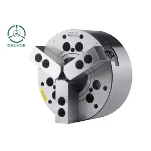 Thiết Kế Đặc Biệt Khác Nhau 3 Hàm Tiện Chuck Collet Tốc Độ Cao Rỗng Điện Chuck Thủy Lực CNC 8 Inch Lathe Chuck