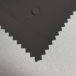 Tissu Oxford imperméable 100% polyester 200D avec revêtement PU, matériau léger antistatique pour usage extérieur - Product Image 1