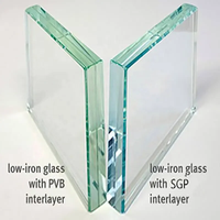 Verre trempé 4mm 6mm 8mm 10mm 12mm Verre feuilleté trempé pour garde-corps sans cadre, terrasse, balcon