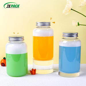 Pet vít nắp chai nước đóng chai Takeaway trà sữa thực phẩm trong suốt Màn hình in ấn 500ml dễ dàng mở <span class=keywords><strong>Pop</strong></span> PET có thể Soda 20230428 - Product Image 3