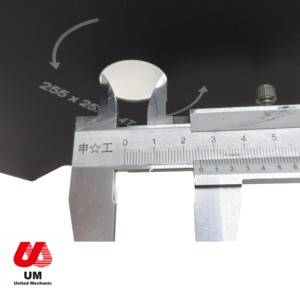 Cuchilla <span class=keywords><strong>de</strong></span> Acero al Carbono 4T <span class=keywords><strong>de</strong></span> 255 mm para Desbrozadora, Cuchilla <span class=keywords><strong>de</strong></span> <span class=keywords><strong>Sierra</strong></span> para Cortacésped, Disco para Desbrozadora - Product Image 6