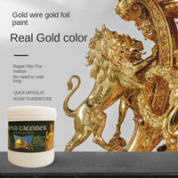 1000g Laque super brillante paillettes or 24K laque feuille d'or laque à base d'eau or peinture en aérosol bouddha