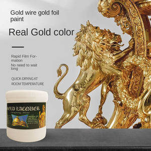 Pintura en Aerosol Dorada Superbrillante de 1000g, Laca Dorada 24K, Laca con Lámina de Oro, Pintura Dorada a Base de Agua, Buda - Product Image 3