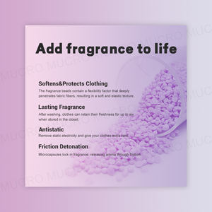 Perles de <span class=keywords><strong>parfum</strong></span> de <span class=keywords><strong>lessive</strong></span> écologique de marque privée <span class=keywords><strong>parfum</strong></span> longue durée pour sèche-linge élimine les odeurs et les odeurs des vêtements - Product Image 4