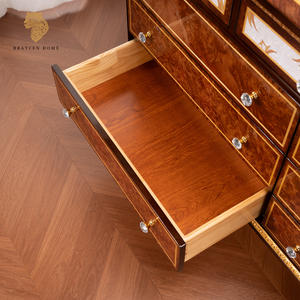 Design di lusso 9 cassetti armadietto Vintage <span class=keywords><strong>cassettiera</strong></span> di lusso <span class=keywords><strong>per</strong></span> mobili da camera da letto ingresso armadio <span class=keywords><strong>per</strong></span> soggiorno - Product Image 3