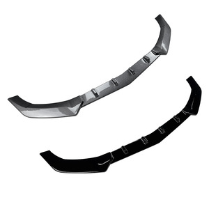 ลิ้นกันชนหน้า Amp-Z ลายคาร์บอนไฟเบอร์ ผิวด้าน สำหรับรถยนต์ Mercedes-Benz E-Class W212 ปี 2013-2015 AMG - Product Image 5