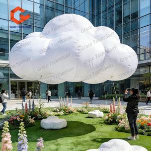 Nuage publicitaire géant <span class=keywords><strong>gonflable</strong></span>, <span class=keywords><strong>ballon</strong></span> à l'hélium pour la décoration des centres commerciaux - Product Image 4