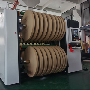 Máquina Cortadora y Rebobinadora de Papel Recubierto con Control PLC de Alemania para la Fabricación de Cajas de Comida para Llevar (Almuerzo/Cena) - Precio - Product Image 1