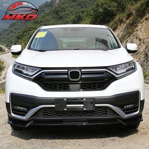 Protector de Parachoques Delantero Estilo IKON para Honda CR-V 2020-2022, Color Negro Brillante - Product Image 2