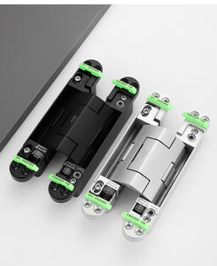 انزلاق سلس هيدروليكي باب مخفي مفصلات ثلاثية الأبعاد قابل للتعديل إغلاق تلقائي لتحديد المواقع أجهزة عازلة هادئة - Product Image 3