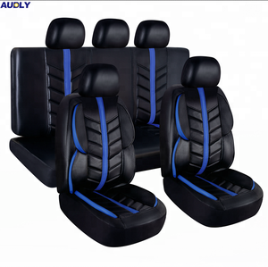 Coprisedile per auto 3D in pelle universale impermeabile con motivo di lusso personalizzato di design - Product Image 4