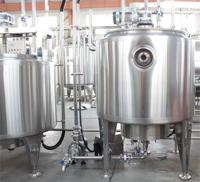 Mélangeur laitier grande capacité en acier inoxydable 304, cuve de pasteurisation 500L pour ligne de traitement du yaourt
