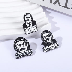 Épingles en émail « Yeah Yeah Success Chit Quote », « Yeah Success Well Back to It Then », broches, badges <span class=keywords><strong>de</strong></span> revers, bijoux <span class=keywords><strong>de</strong></span> mode, cadeau pour amis - Product Image 2