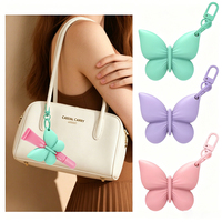 Support de Rouge à Lèvres et Brillant à Lèvres en Silicone – Étui Portable pour Baume à Lèvres et Brillant à Lèvres – Porte-clés, Pendentif de Sac, Accessoire de Mode