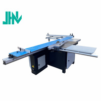 JW-45 de scie à panneaux pour bois Machine automatique de découpe de bois à double lame Table coulissante pour le travail du bois Scie à panneaux Prix des ventes