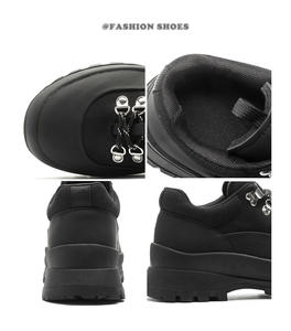 YL6103, herramientas de montaña Retro para hombres, al aire libre Botas de senderismo, deportes informales, suelas gruesas de goma, zapatos elevados, calzado deportivo - Product Image 3