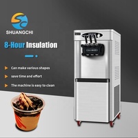 Vente flash : machine à crème glacée molle et yaourt glacé commerciale de 36 L et 40 L, autres fabricants de snacks pour ingrédients à base de fruits et de lait