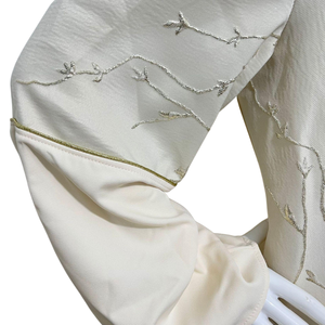 Vestido Abaya Kaftan de Poliéster Bordado Elegante y de Lujo para Dubái, Emiratos Árabes Unidos - Vestido Musulmán Jacquard con Degradado de Color para Bodas de Invierno - Product Image 3