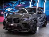 Difusor Delantero de Fibra de Carbono Estilo LD para BMW X6 G06, Kit de Carrocería con Labio Inferior