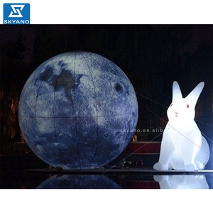 Pallone Gonfiabile Gigante di Alta Qualità a Forma di <span class=keywords><strong>Pianeta</strong></span> / Luna / Pallone Luminoso per Feste, Pubblicità e Decorazioni - Product Image 3