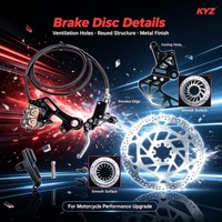 Kit de frein à disque arrière en aluminium CNC 6061 haute performance pour Surron Light Bee X Ultra Bee Talaria KYZ, amélioration tout-terrain robuste