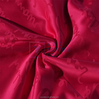 Tissu en gros 100% polyester chiffon jacquard léger 80 GSM pour robe femme