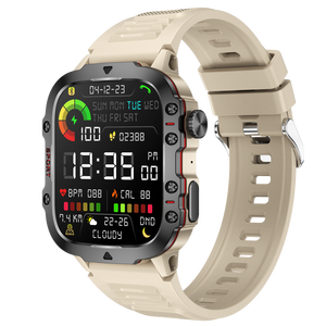 Reloj Inteligente QX11 de 1.96 Pulgadas, Reloj Deportivo con Batería Grande de 420 mAh, BLE 5.2, Llamadas Telefónicas, Monitor de Sueño, Monitor de Frecuencia Cardíaca, Reproductor de Música, IP67 - Product Image 3