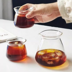 Caffettiera a bocca larga con fondo chiuso <span class=keywords><strong>in</strong></span> <span class=keywords><strong>vetro</strong></span> <span class=keywords><strong>borosilicato</strong></span> ad alta resistenza al calore, infusore per tè, tazza <span class=keywords><strong>da</strong></span> caffè soffiata a mano - Product Image 5