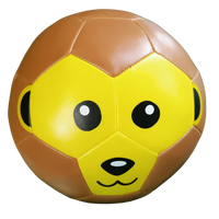 Ballon de football promotionnel en PU et PVC souple de 4 pouces, modèle 2019