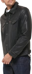 Wholesale Price High Quality Custom Design Men Leather <b>Jacket</b> Genuine Leather <b>Plus</b> <b>Size</b> <b>Jacket</b> for Man - Product Image 4