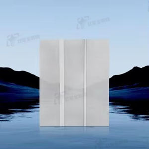 Puerta de pantalla plegable blanca esmerilada de PC de alta calidad, rentable y duradera - Product Image 3