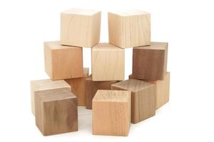 ألعاب تعليمية عالية الجودة مخصصة بالجملة مكعبات خشبية لعبة مونتيسوري كتل خشبية طبيعية - Product Image 4