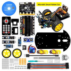 LAFVIN स्मार्ट रोबोट कार V2.0 सहित माइक्रो: बिट बोर्ड Microbit के लिए रोबोट - Product Image 4