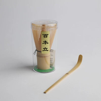 4Pcs Wholesale Custom Creativity Watermelon Ceramic Matcha Tea Kit with Cute Bamboo Chasen Whisk for Gift Matcha Set