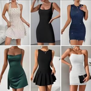 <b>Mixed</b> Package Supplier Stock Clothing High Quality Bulk Wholesale Women's Second-hand Clothing Dresses Randomly Shipped - Product Image 1