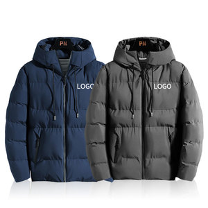 2024 nueva chaqueta de plumón de moda para hombre, chaqueta de invierno al por mayor, chaqueta impermeable neutra cálida y fría para hombres - Product Image 3