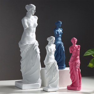 Figura de brazo roto de estilo europeo, escultura de resina, decoraciones, escultura de <span class=keywords><strong>Venus</strong></span>, artesanía, modelo creativo, decoración del hogar de hormigón - Product Image 2